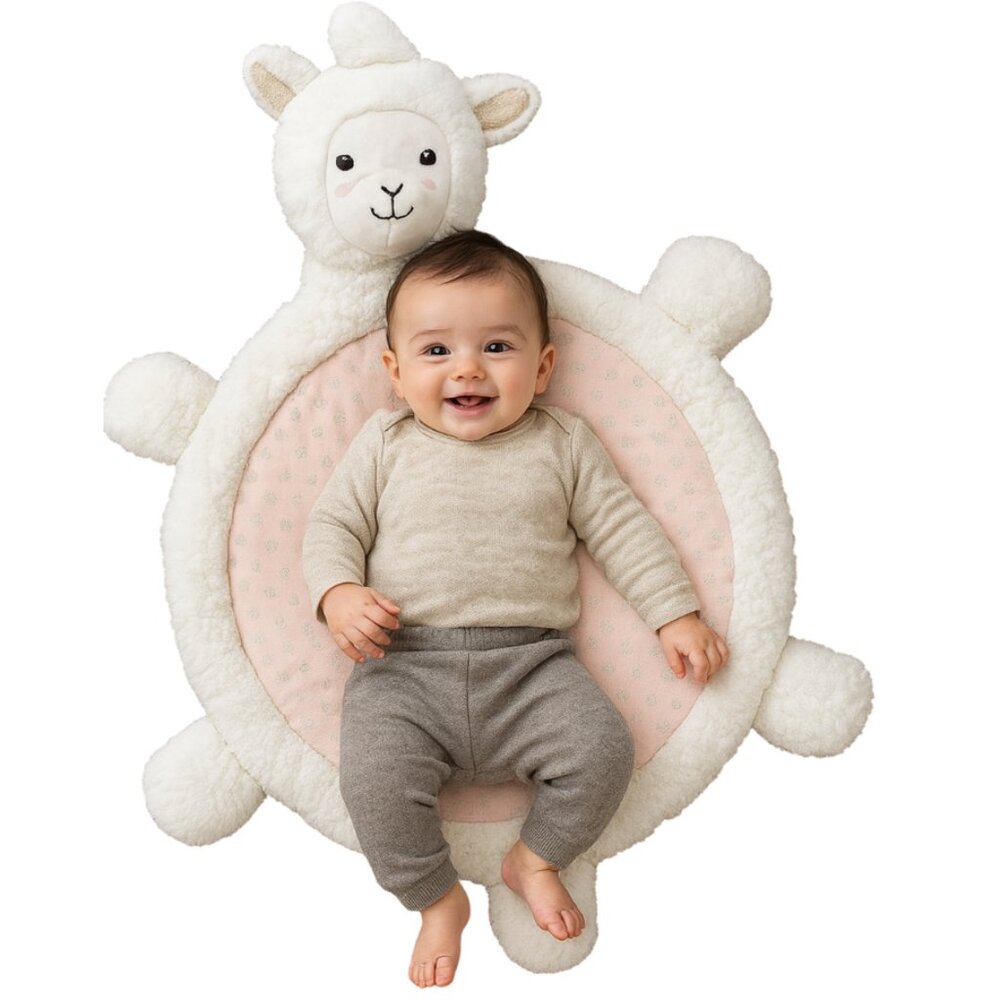Adorable Llama Baby Playmat